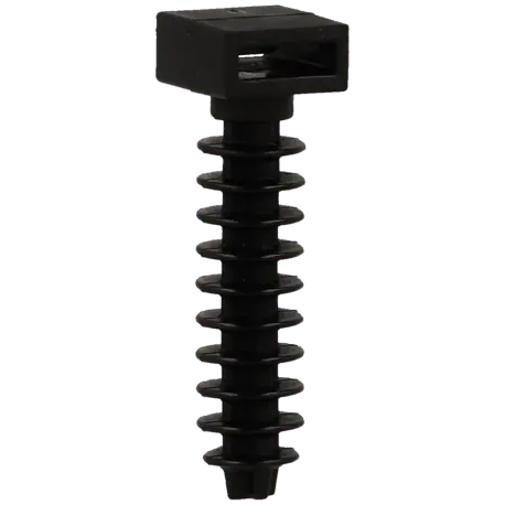 Embase cheville pour colliers de serrages et rilsan 8 mm 100 pcs / Référence A-WALLPLUG-8-B - TSA Distribution