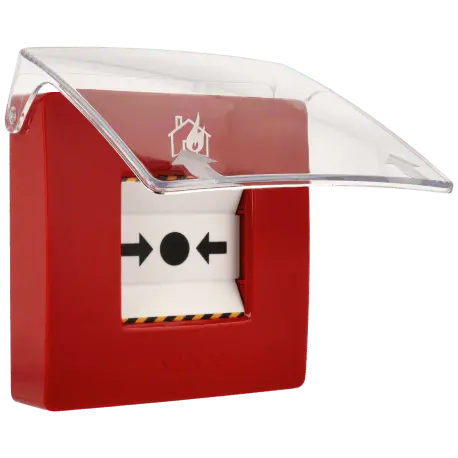 Bouton d'alarme incendie AJAX / Référence MANUALCALLPOINT-RED - TSA Distribution