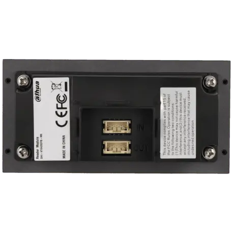 Station extérieure modulaire pour portier vidéo IP avec lecteur de carte DAHUA / Référence VTO4202FB-MR - TSA Distribution