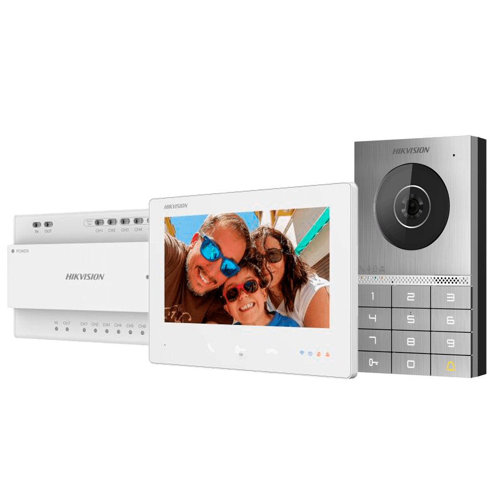 Kit portier vidéo HIKVISION / Référence DS-KIS706EY TSA Distribution