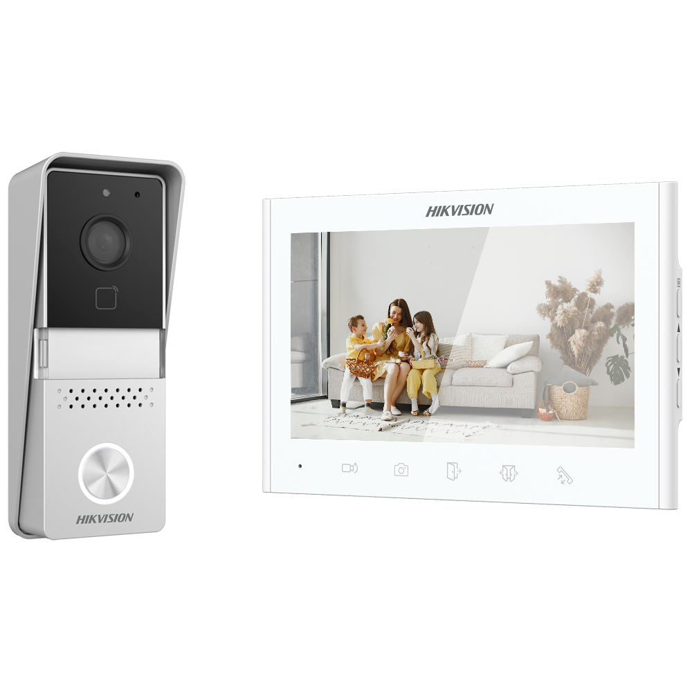 Kit portier vidéo HIKVISION / Référence DS-KIS102-P/Surface TSA Distribution