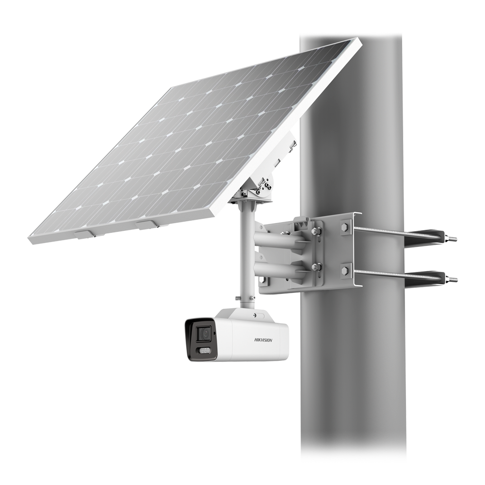 Caméra IP Bullet 4G HIKVISION avec alimentation autonome solaire / Référence DS-2XS6A47G1-LS/C36S80(2.8mm) TSA Distribution