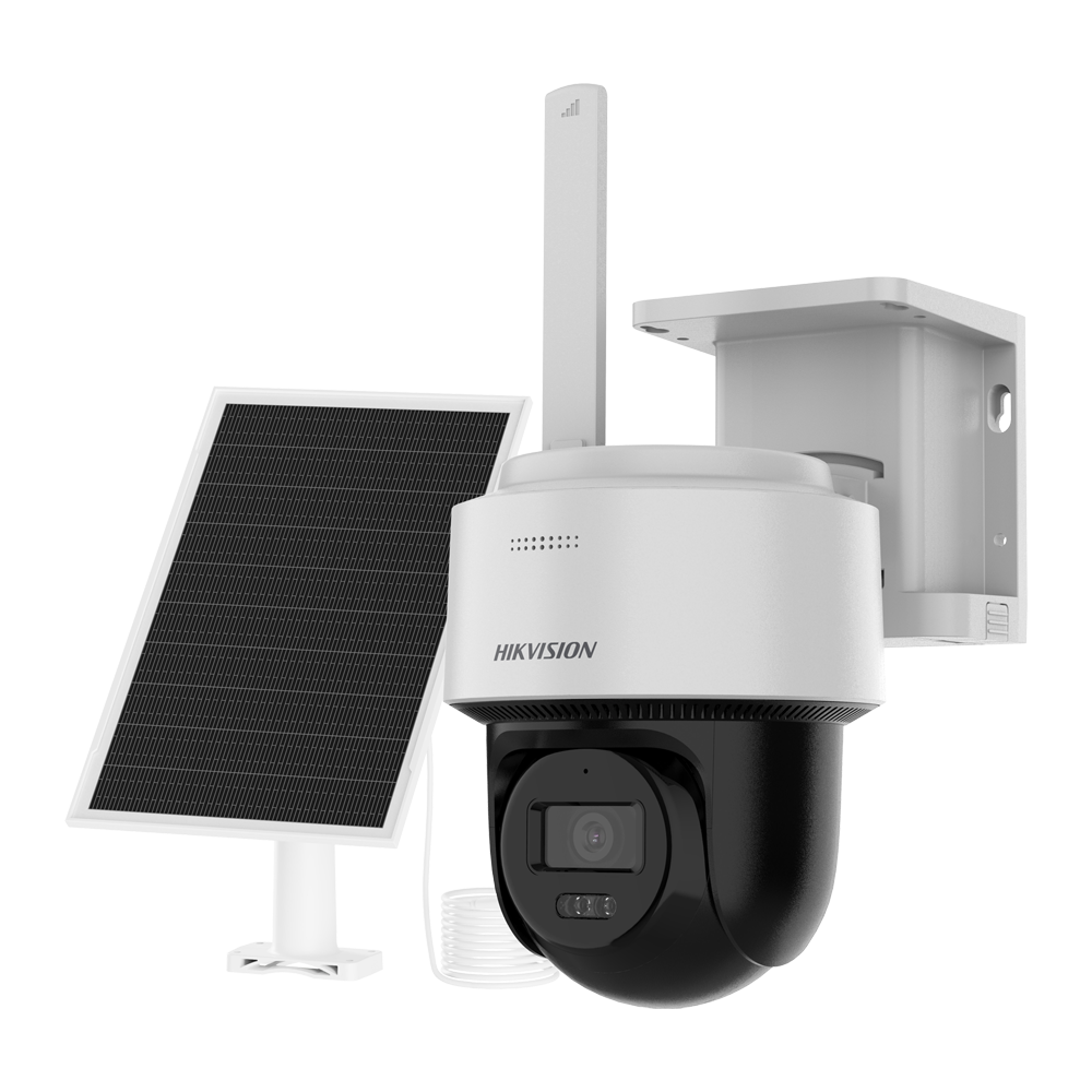 Caméra IP PTZ HIKVISION 4G avec panneau solaire / Référence DS-2CFSP4/4G(2,8 mm) TSA Distribution