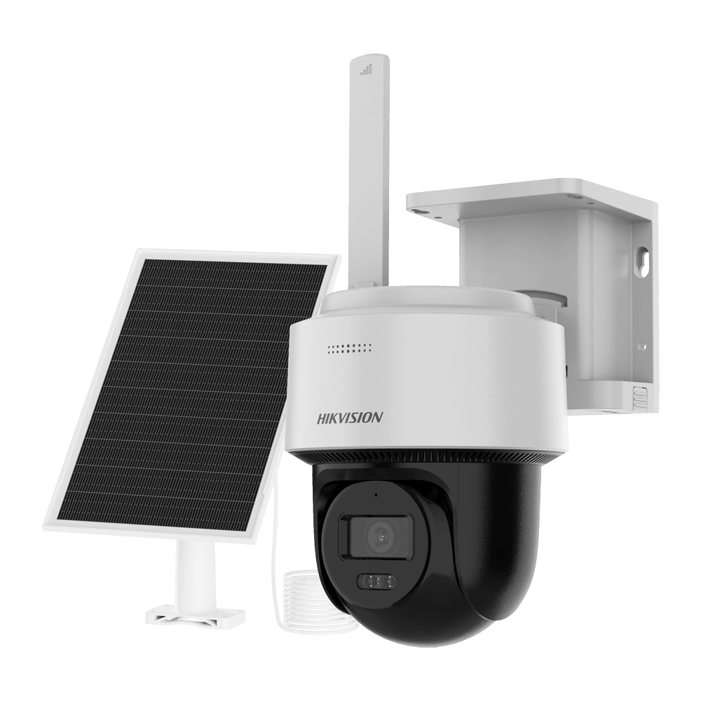 Caméra IP PTZ HIKVISION 4G avec panneau solaire / Référence DS-2CFSP4/4G(2,8 mm) TSA Distribution