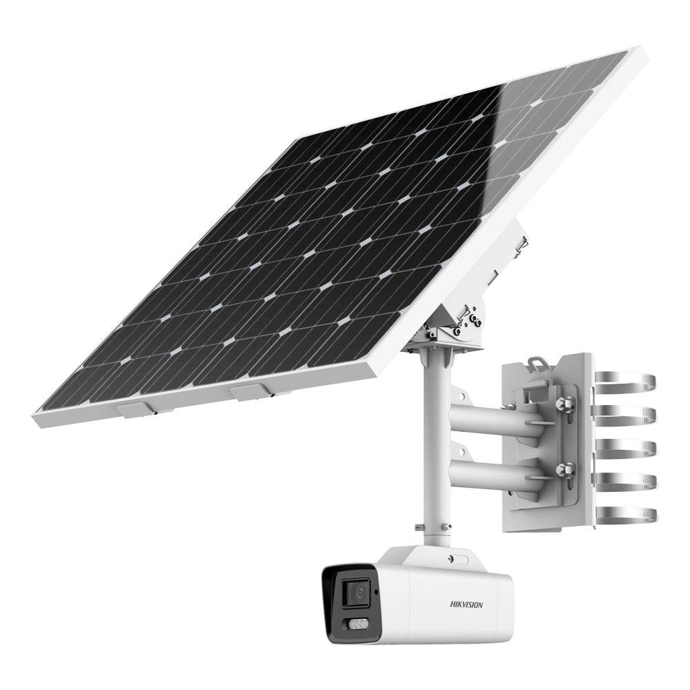 Caméra IP Bullet 4G HIKVISION avec alimentation autonome solaire / Référence DS-2XS6A46G1-IZS/C36S80(2.8-12) 1T