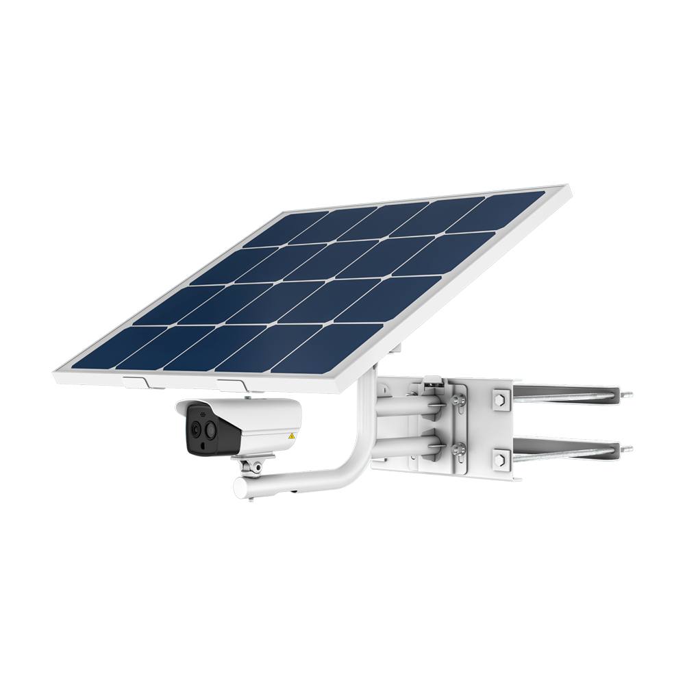 Caméra thermique Dual IP HIKVISION Bullet 4G avec alimentation autonome solaire / Référence DS-2TXS2628-10P/QA/GLT/CH36S80 TSA Distribution