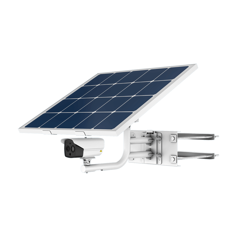 Caméra thermique Dual IP HIKVISION Bullet 4G avec alimentation autonome solaire / Référence DS-2TXS2628-10P/QA/GLT/CH36S80 TSA Distribution