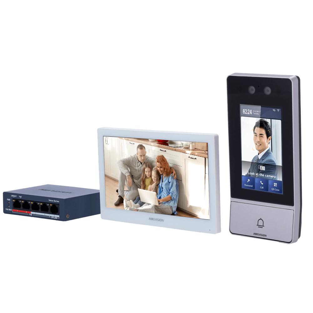 Kit portier vidéo HIKVISION / Référence DS-KIS902-S TSA Distribution