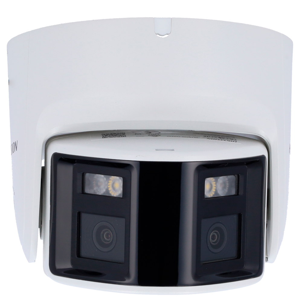Caméra HIKVISION panoramique IP avec 8 mégapixels et objectif fixe / Référence DS-2CD2387G2P-LSU/SL-W