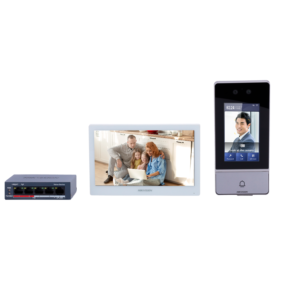 Kit portier vidéo HIKVISION / Référence DS-KIS902-S TSA Distribution
