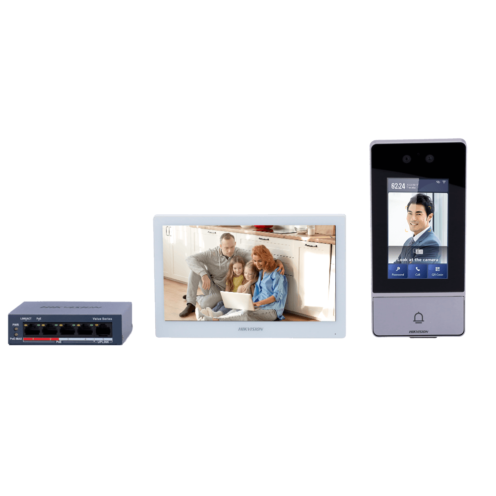 Kit portier vidéo HIKVISION / Référence DS-KIS902-S TSA Distribution