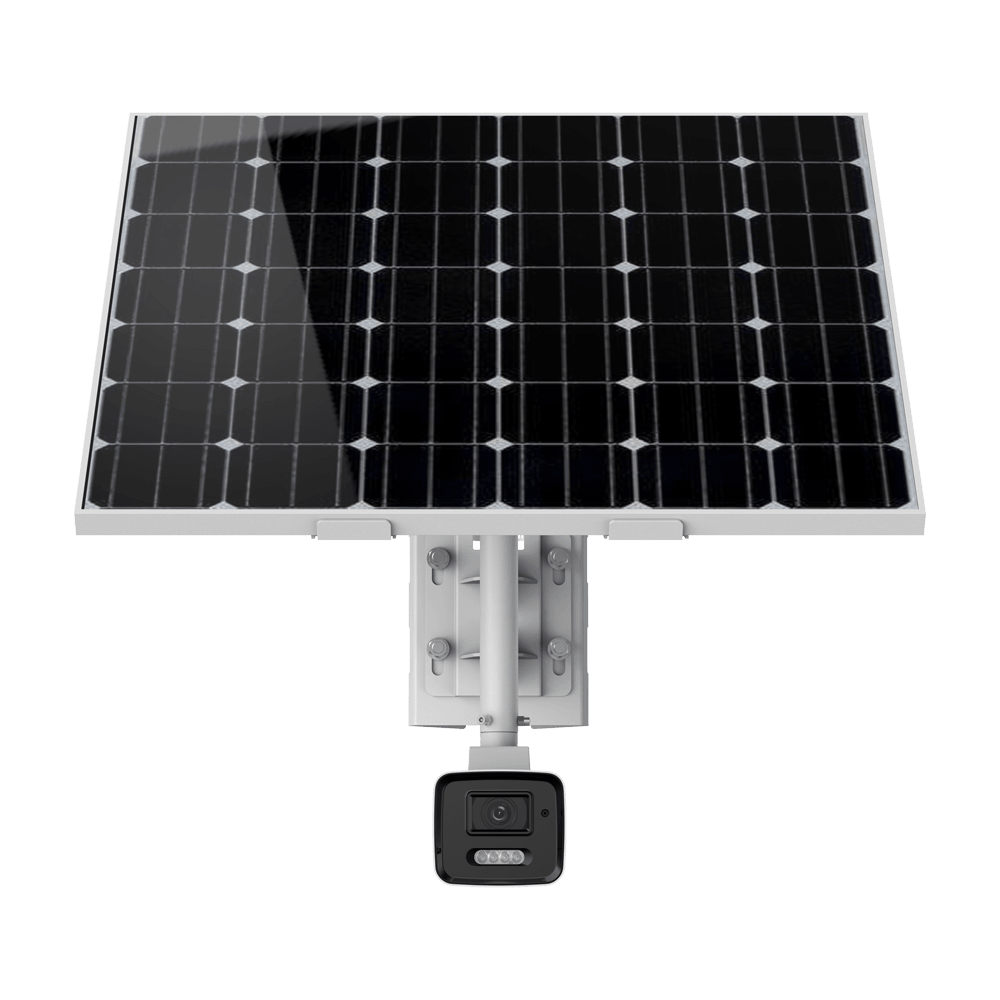 Caméra IP Bullet 4G HIKVISION avec alimentation autonome solaire / Référence DS-2XS6A46G1-IZS/C36S80(2.8-12) 1T