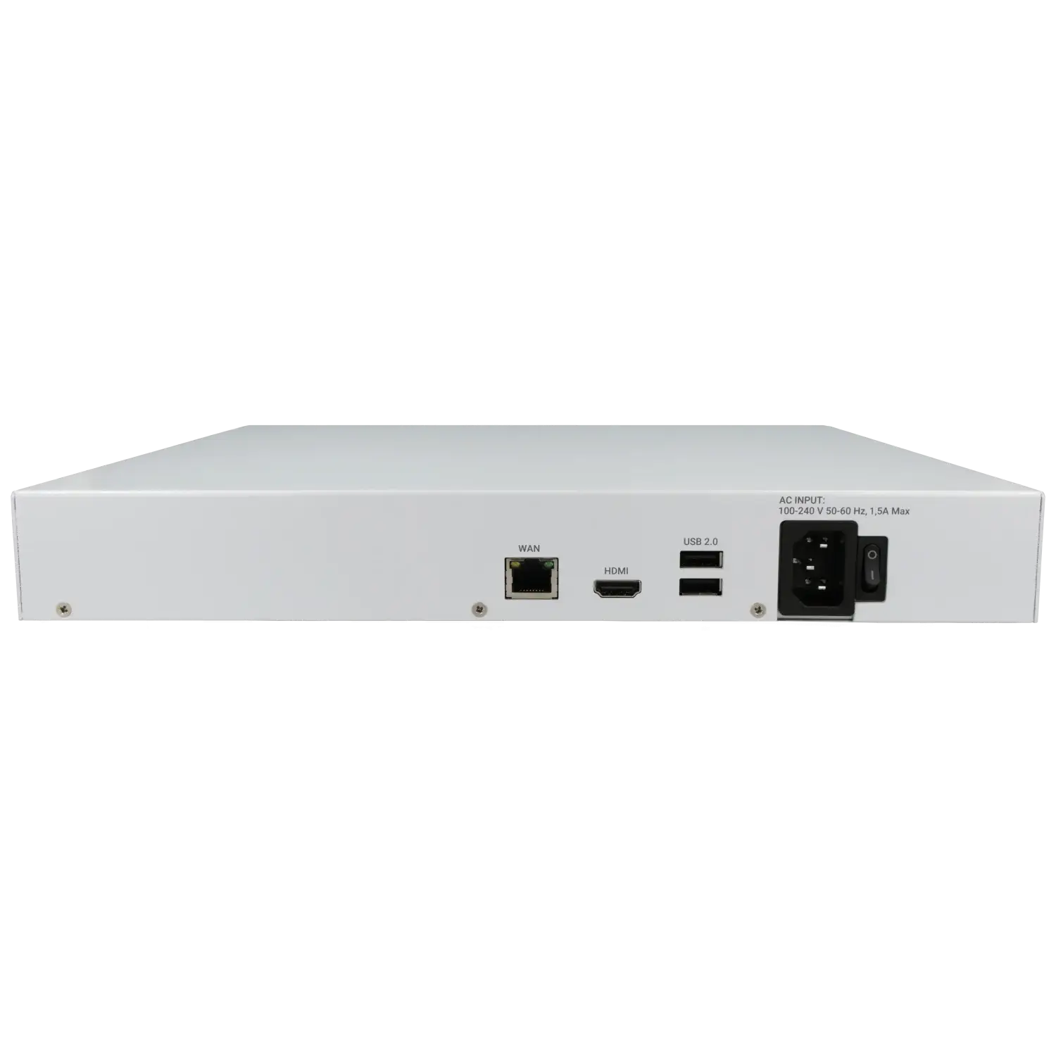 Enregistreur IP AJAX pour 8 canaux et 12 mpx de résolution / Référence NVR208-HAC-W
