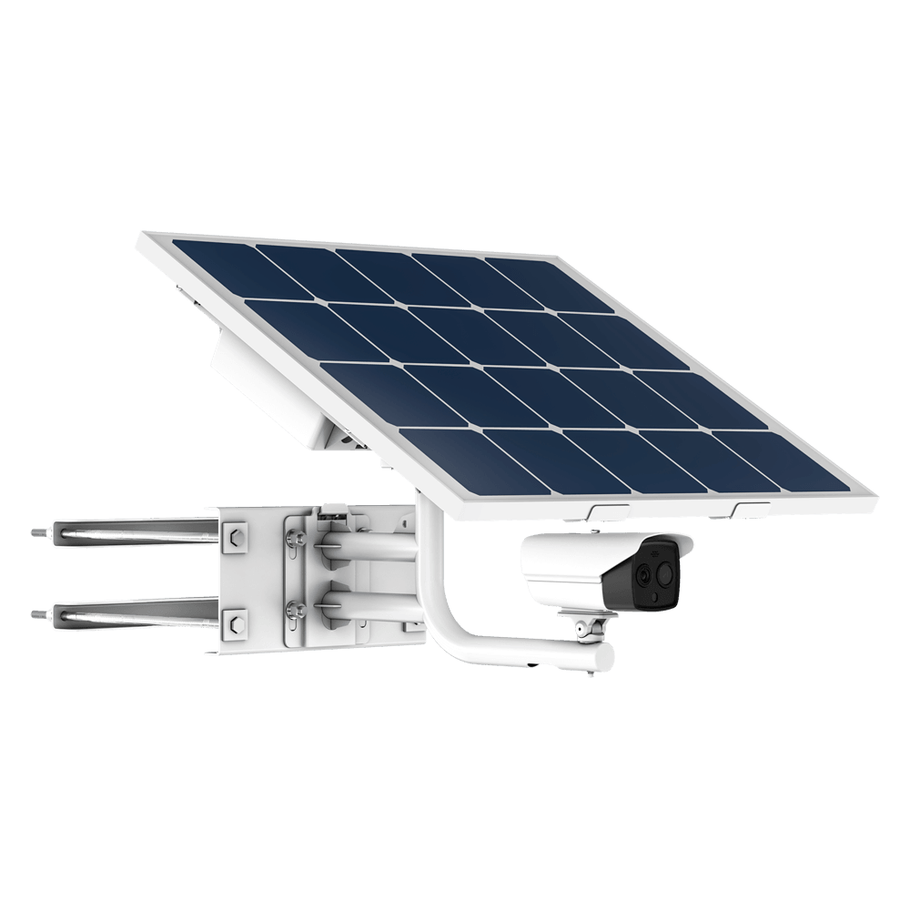 Caméra thermique double IP HIKVISION Bullet 4G avec alimentation autonome solaire / Référence DS-2TXS2628-3P/QA/GLT/CH36S80 TSA Distribution