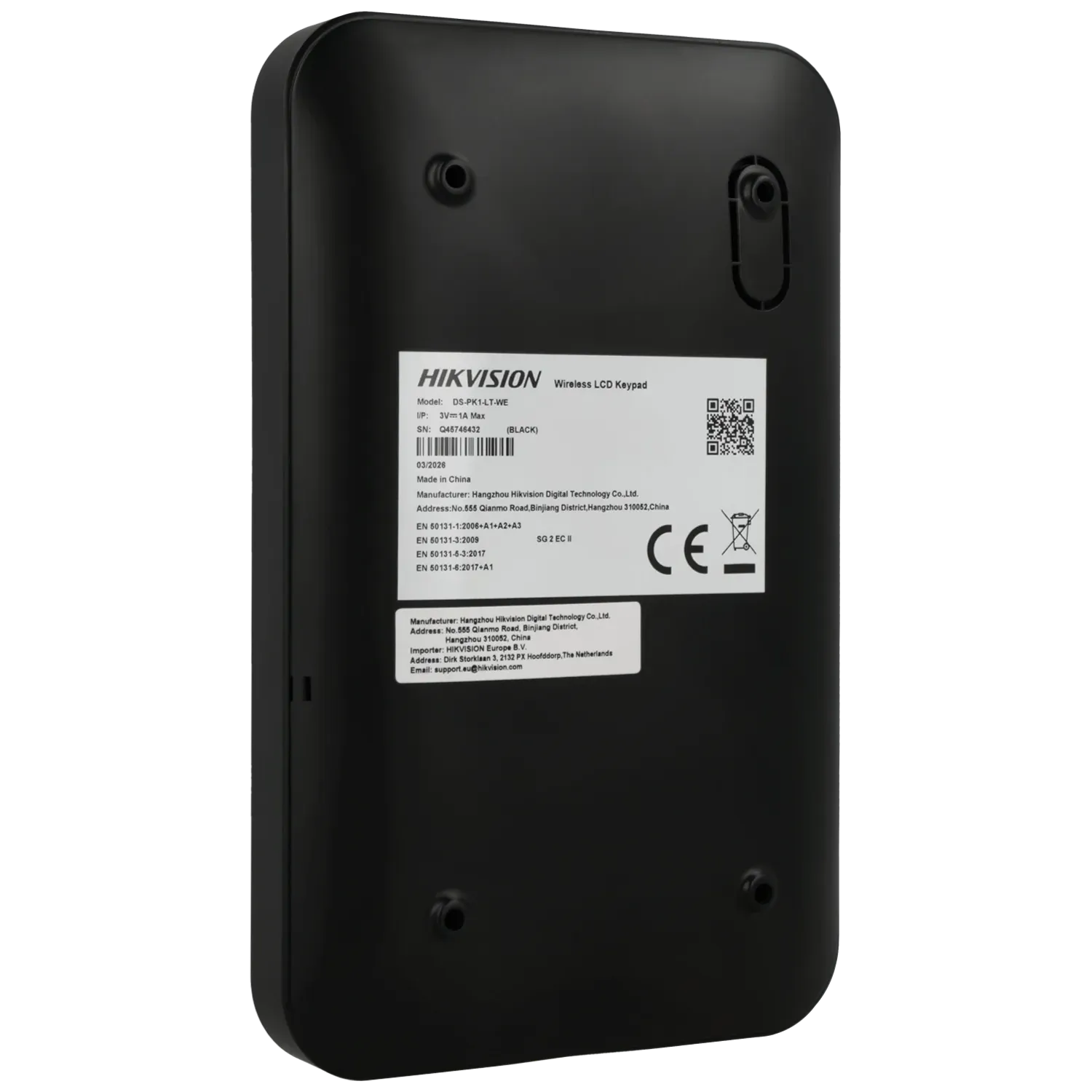 Clavier sans fil HIKVISION / Référence DS-PK1-LT-WE-B TSA Distribution