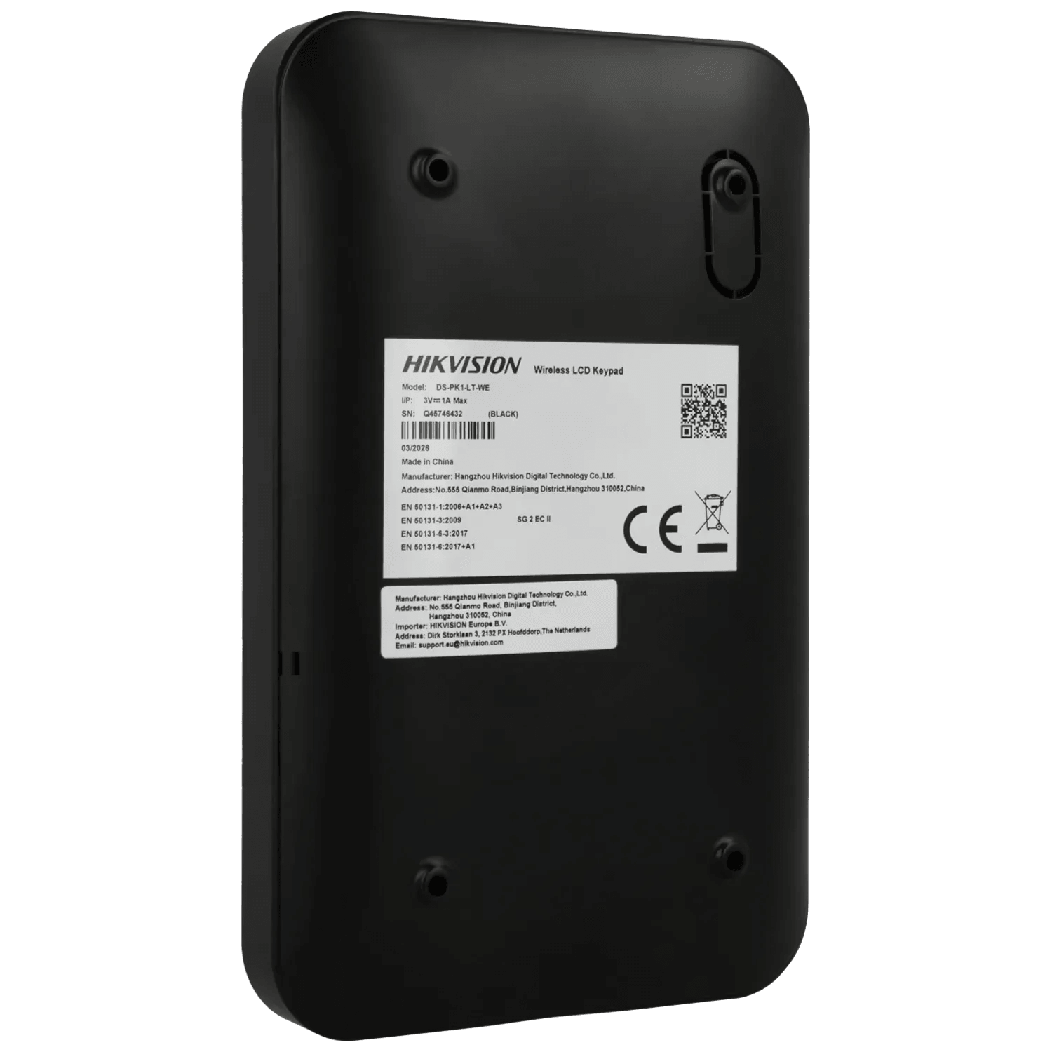 Clavier sans fil HIKVISION / Référence DS-PK1-LT-WE-B TSA Distribution