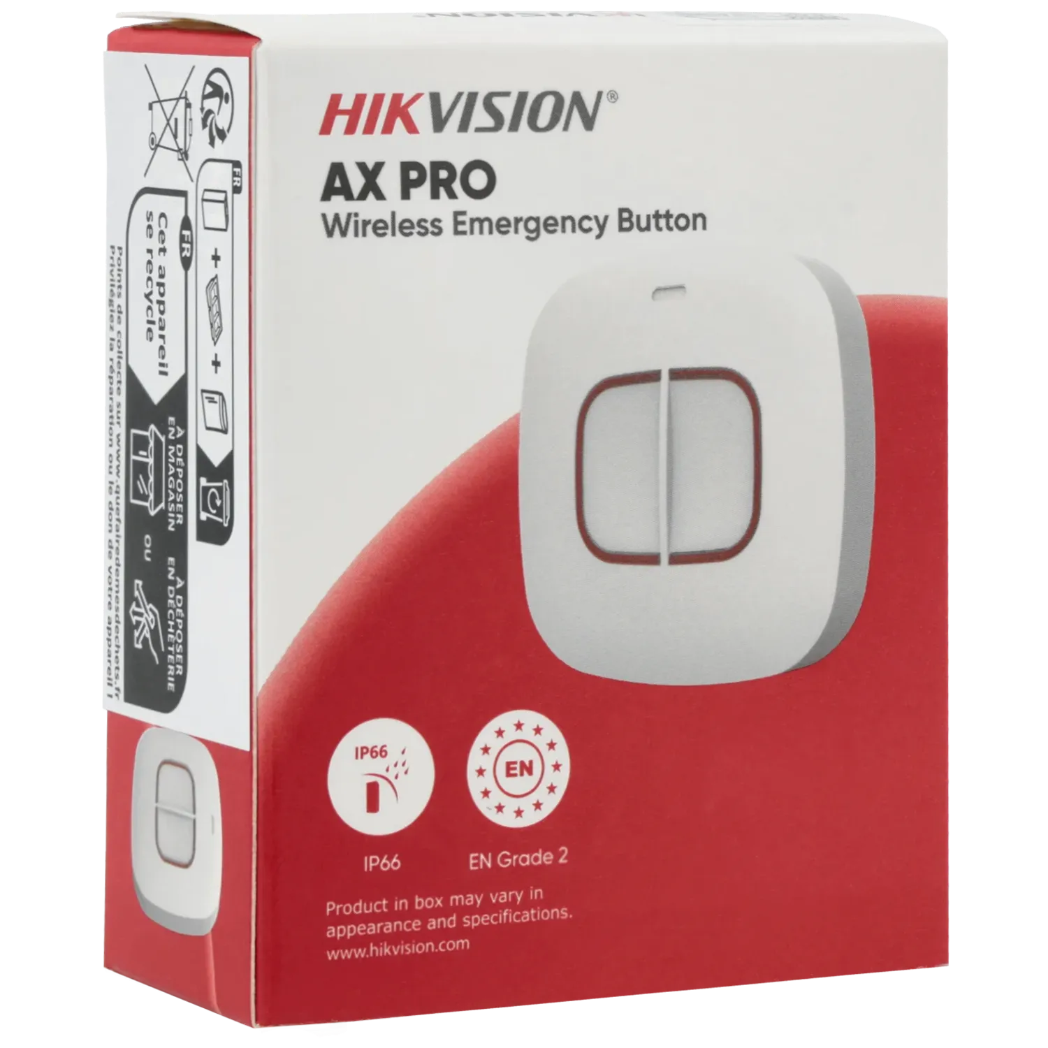 Double bouton poussoir de panique HIKVISION / Référence DS-PDEB2-EG2-WE TSA Distribution