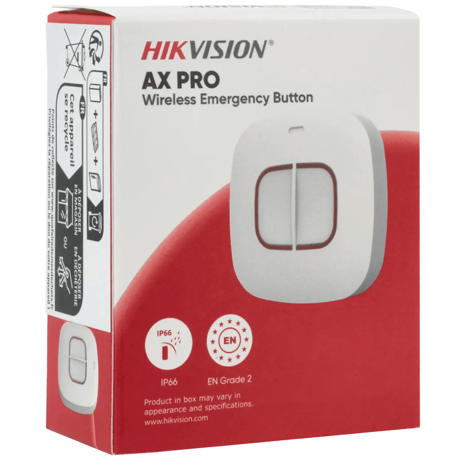 Double bouton poussoir de panique HIKVISION / Référence DS-PDEB2-EG2-WE TSA Distribution