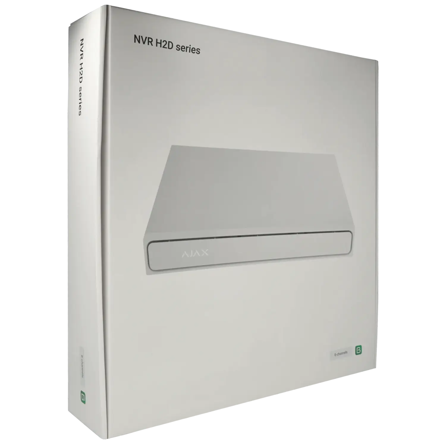 Enregistreur IP AJAX pour 8 canaux et 12 mpx de résolution / Référence NVR208-HAC-W