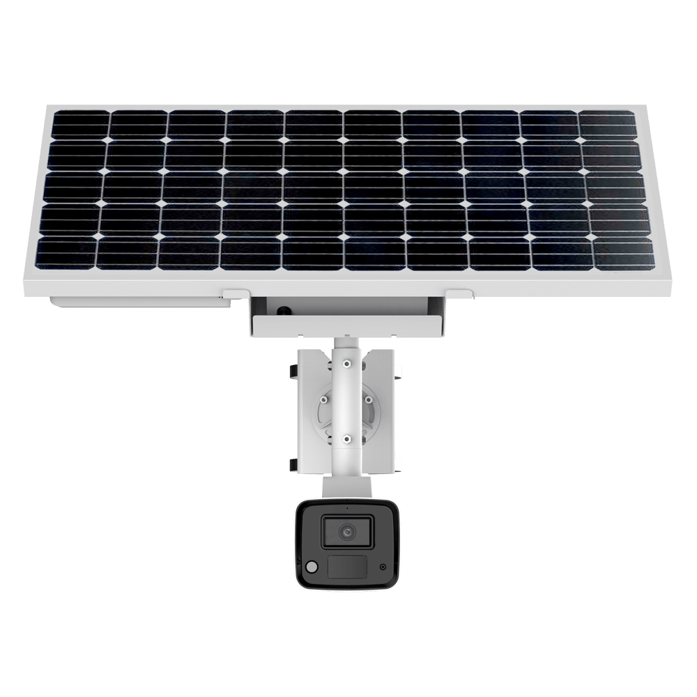 Caméra IP HIKVISION Bullet 4G avec alimentation autonome solaire / Référence DS-2XS2T47G1-LDH/4G/C18S40(4mm) TSA Distribution