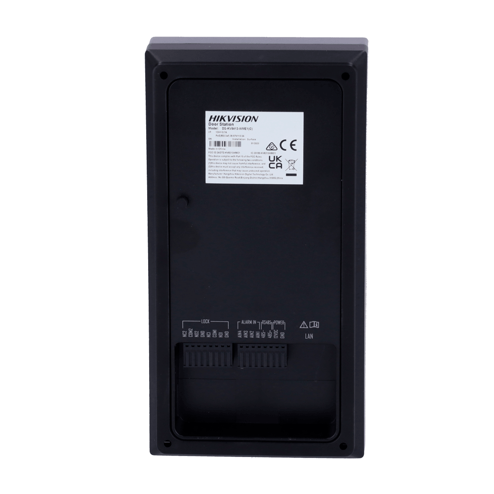 Portier vidéo HIKVISION / Référence DS-KV8413-WME1(C)/Flush