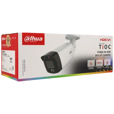 Caméra DAHUA compactes hd-cvi avec 5 mégapixels et objectif fixe / Référence HAC-ME1509TH-A-PV-S2 - TSA Distribution