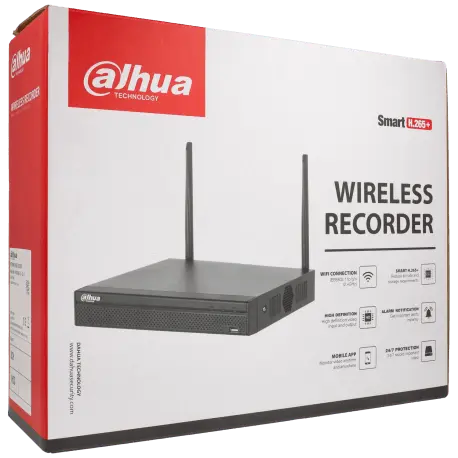 Enregistreur IP DAHUA pour 8 canaux et 6 mpx de résolution / Référence NVR1108HS-W-S2-CE - TSA Distribution
