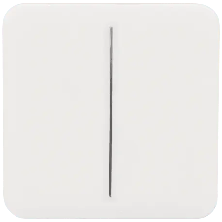 Panneau d'interrupteurs double AJAX / Référence SOLOBUTTON-2G-W - TSA Distribution