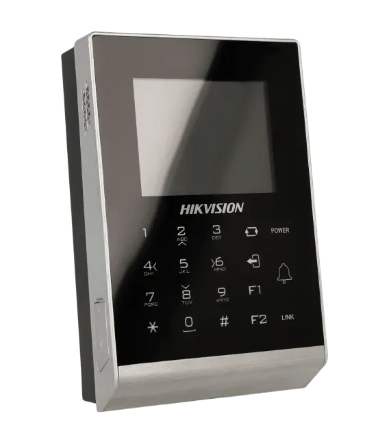 Contrôle d'accès intérieur HIKVISION avec clavier - carte mifare 13.56mhz / Référence DS-K1T105AM - TSA Distribution