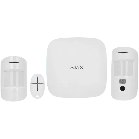 Kit centrale alarme AJAX / Référence STARTERKIT-CAM-MP-W - TSA Distribution