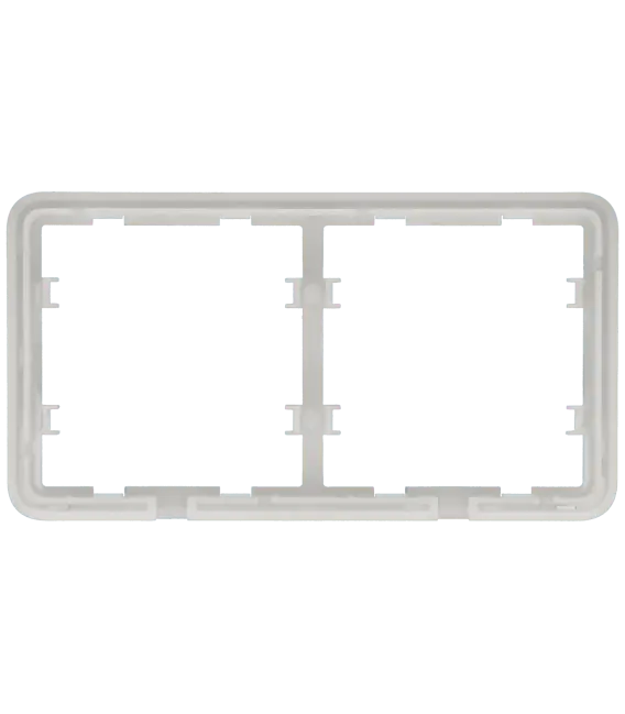 Cadre pour 2 interrupteurs AJAX / Référence FRAME-2 - TSA Distribution