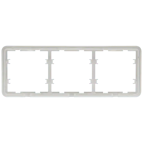 Cadre pour 3 interrupteurs AJAX / Référence FRAME-3 - TSA Distribution