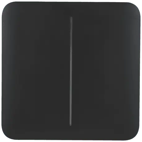 Panneau d'interrupteurs double AJAX / Référence SOLOBUTTON-2G-GRA - TSA Distribution