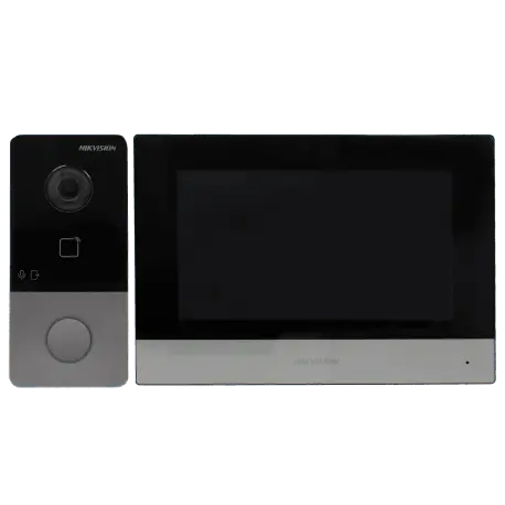 Kit portier vidéo HIKVISION / Référence DS-KIS603-P(C) - TSA Distribution