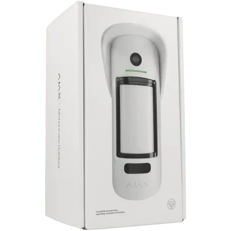 Détecteur volumétrique double technologie sans fil AJAX / Référence MOTIONCAMOUTDOOR-W - TSA Distribution