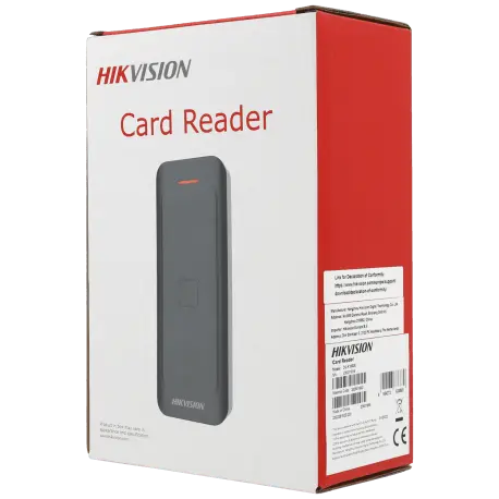 Lecteur HIKVISION intérieur - extérieur avec carte EM Card / Référence DS-K1802E - TSA Distribution