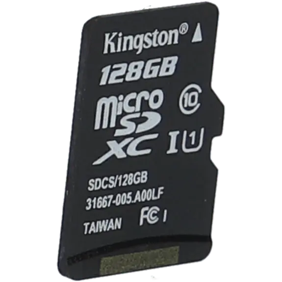 Carte sd KINGSTON 128 gb / Référence SD128MICRO - TSA Distribution