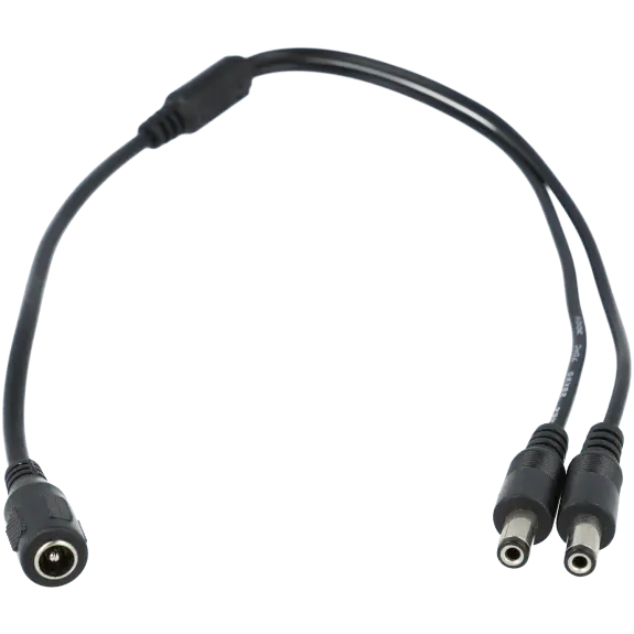 Câble A-CCTV de 300 mm / Référence A-CON-DC/M-2XDC/FM /Vendu par lot de 10 - TSA Distribution