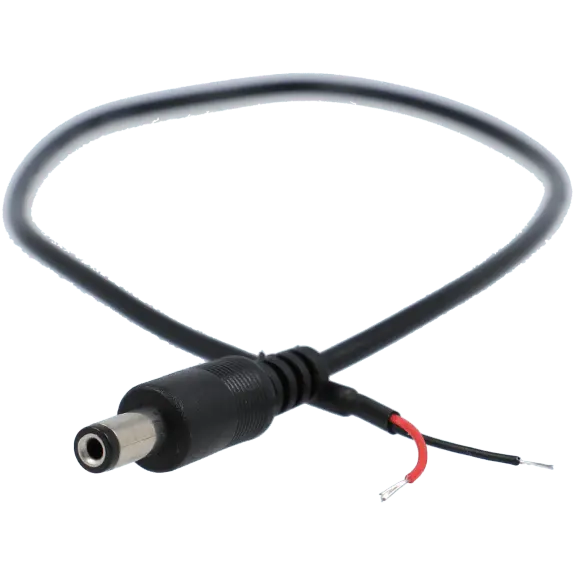 Câble A-CCTV câble rouge noir parallèle de 400 mm / Référence A-CON-DC/M-HOSE / Vendu par lot de 10 - TSA Distribution