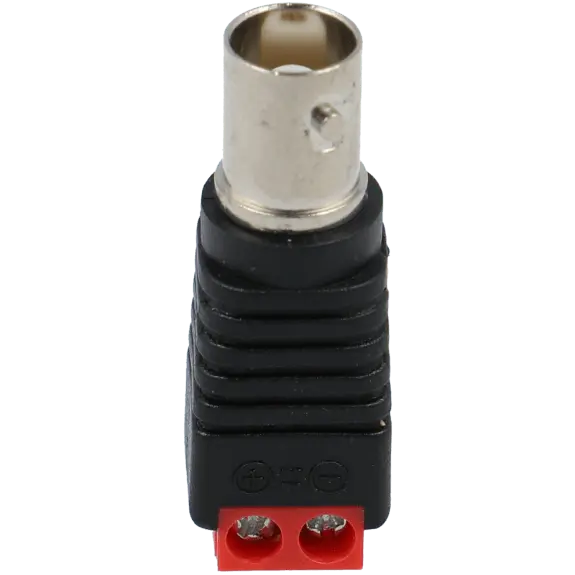 Bnc femelle avec sortie + - de 2 cosses / Référence A-CON-BNC/FM-SCREW - TSA Distribution