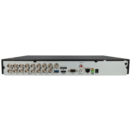 Enregistreur HIKVISION 5 en 1 (hd-cvi, hd-tvi, ahd, analogique et ip) pour 16 canaux et 8 mpx de résolution maximale / Référence HWD-7216MH-G4