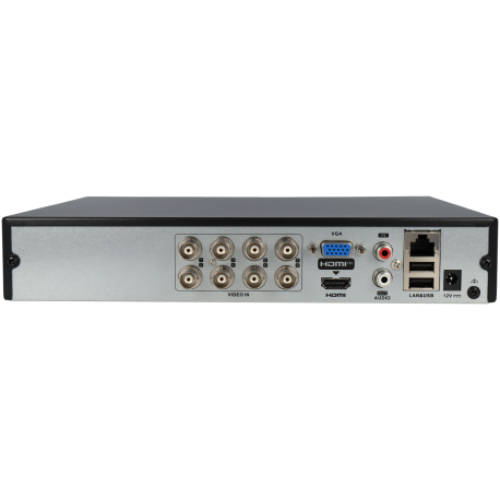 Enregistreur HIKVISION 5 en 1 (hd-cvi, hd-tvi, ahd, analogique et ip) pour 8 canaux et 8 mpx de résolution maximale / Référence HWD-7108MH-G4