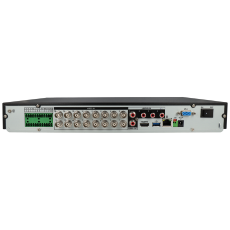 Enregistreur DAHUA 5 en 1 (hd-cvi, hd-tvi, ahd, analogique et ip) pour 16 canaux et 8 mpx de résolution maximale / Référence XVR5216A-4KL-I3