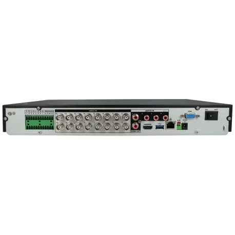Enregistreur DAHUA 5 en 1 (hd-cvi, hd-tvi, ahd, analogique et ip) pour 16 canaux et 8 mpx de résolution maximale / Référence XVR5216A-4KL-I3 - TSA Distribution