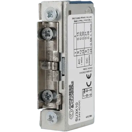 Serrure électrique automatique avec levier de déclenchement OPENERS CLOSERS / Référence 5U3X10 - TSA Distribution