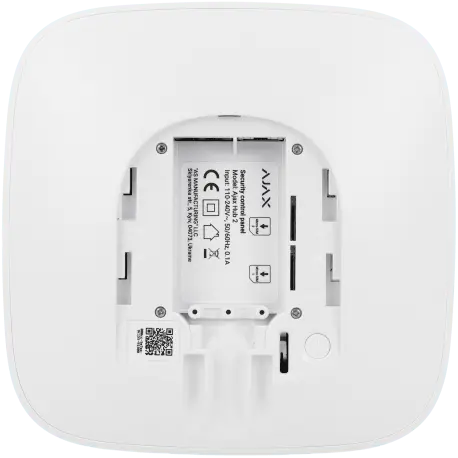 Centrale sans fil AJAX / Référence HUB2-DC6V-W - TSA Distribution