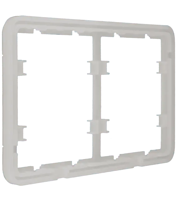 Cadre pour 2 interrupteurs AJAX / Référence FRAME-2 - TSA Distribution