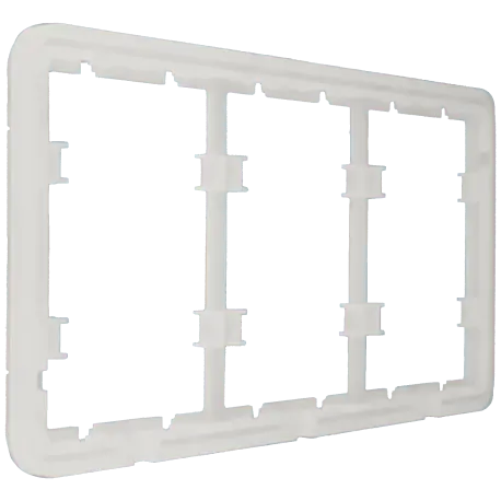 Cadre pour 3 interrupteurs AJAX / Référence FRAME-3 - TSA Distribution