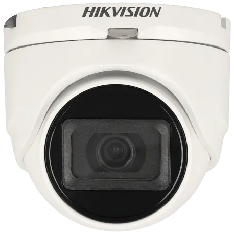 Caméra HIKVISION mini dôme 4 en 1 (cvi, tvi, ahd et analogique) avec 5 mégapixels et objectif fixe / Référence DS-2CE76H0T-ITMF - TSA Distribution