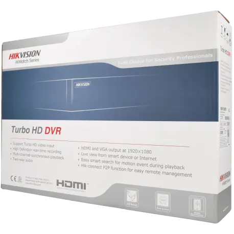 Enregistreur HIKVISION 5 en 1 (hd-cvi, hd-tvi, ahd, analogique et ip) pour 16 canaux et 2 mpx de résolution maximale / Référence HWD-6116MH-G4 - TSA Distribution